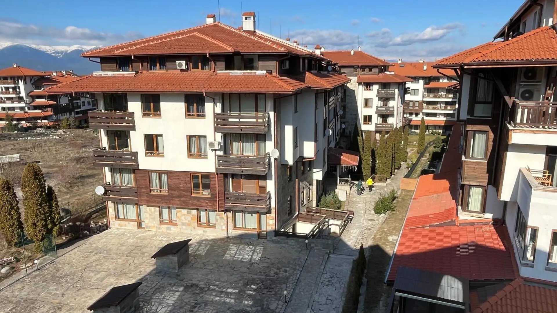 Ski Zone At Gondola, Warm And Cosy, Wifi, Ac, Netflix, Perfect One Bedroom Appartment, Beautiful View 班斯科